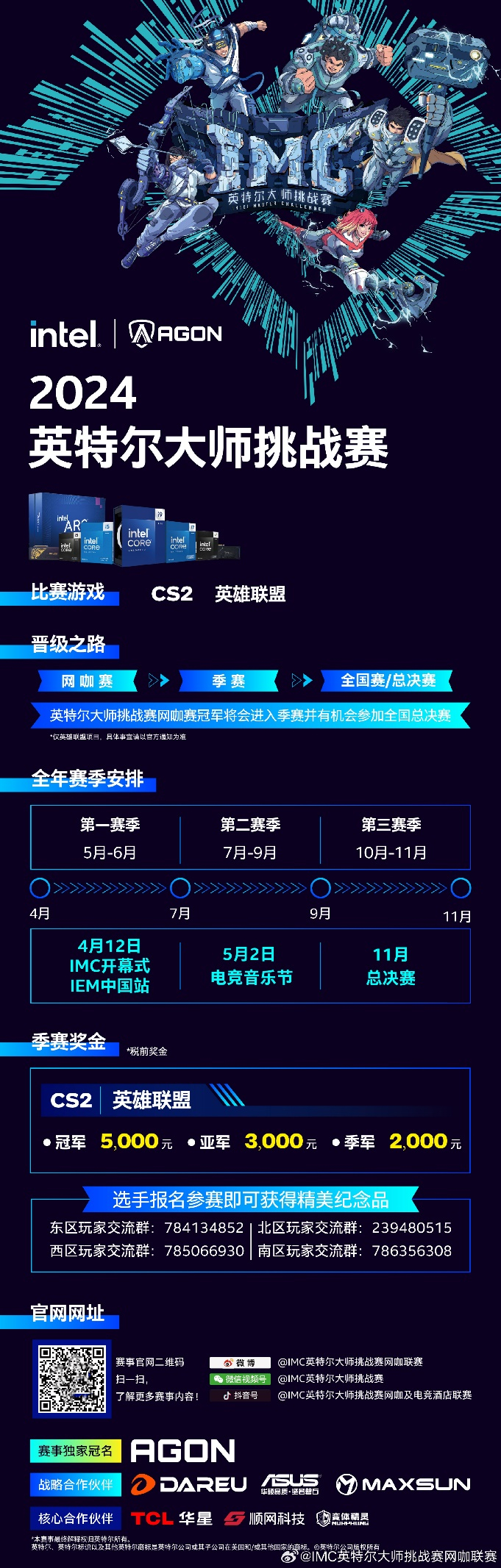 新赛季为热爱加码AGON爱攻助力IMC2024热血开战！(图2)