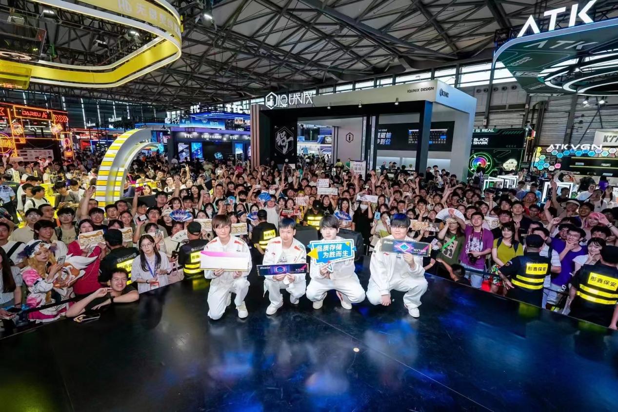 AI+游戏电竞新纪元佰维存储与TES引燃ChinaJoy2024(图1)