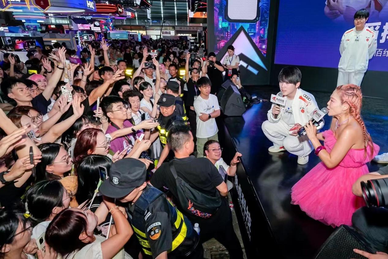 AI+游戏电竞新纪元佰维存储与TES引燃ChinaJoy2024(图7)