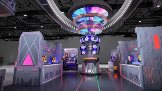 一起游戏一起玩!HKC携全产品线亮相ChinaJoy2024(图3)