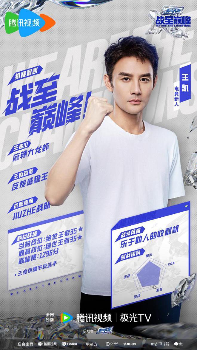 《战至巅峰3》公开全员电竞简历:8月24日首播(图1)