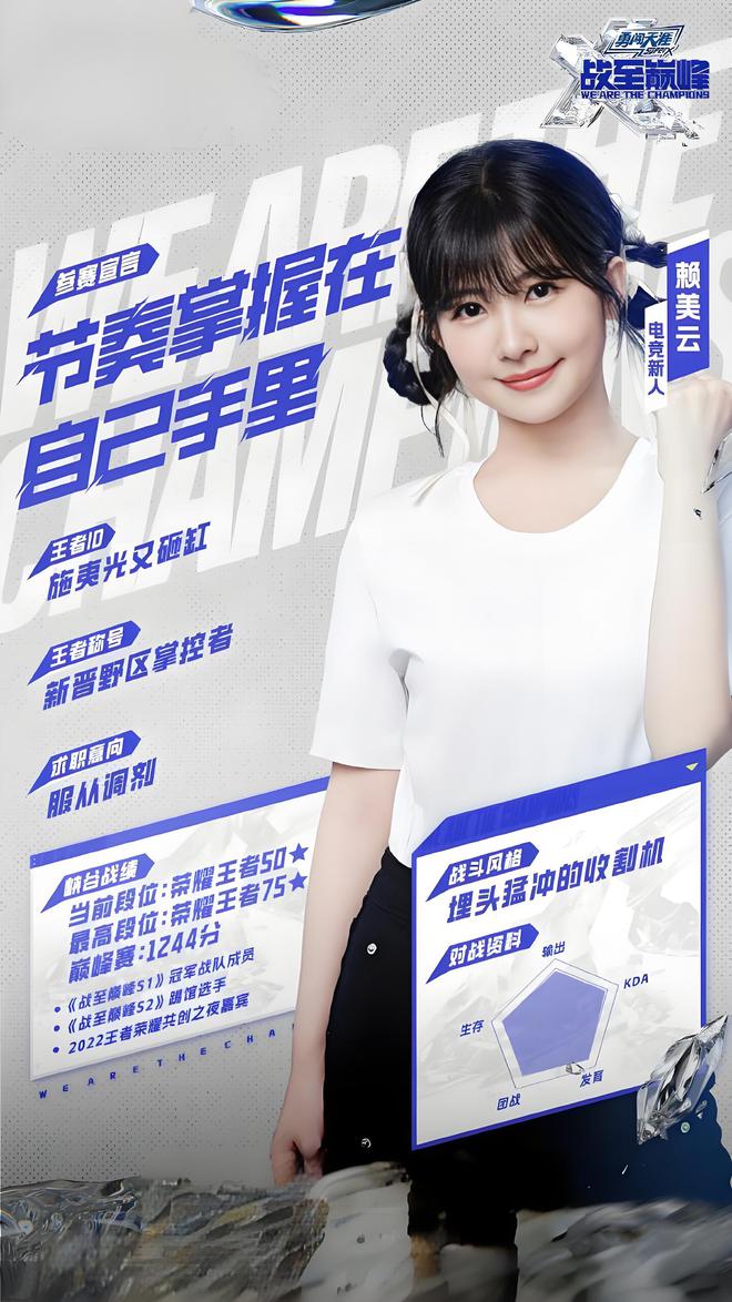 《战至巅峰3》公开全员电竞简历:8月24日首播(图6)