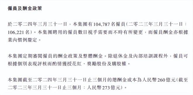 腾讯2024年Q1财报：减员630人营收1595亿元毛利839亿元(图2)