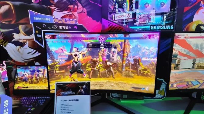 2024ChinaJoy：电竞显示器争奇斗艳(图5)