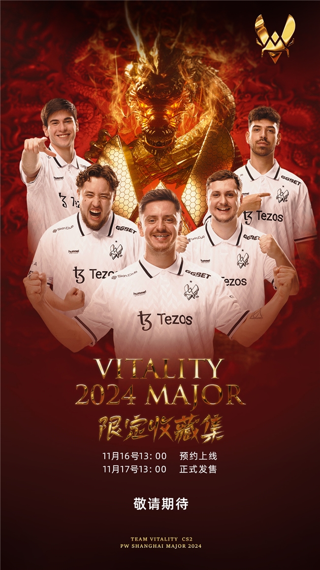 全球电竞战队Vitality将参加完美世界上海Major2024(图3)
