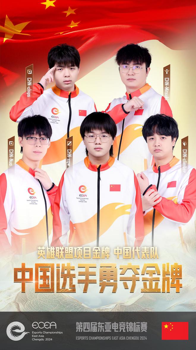 中国代表队获第四届东亚电竞锦标赛团体总冠军(图1)