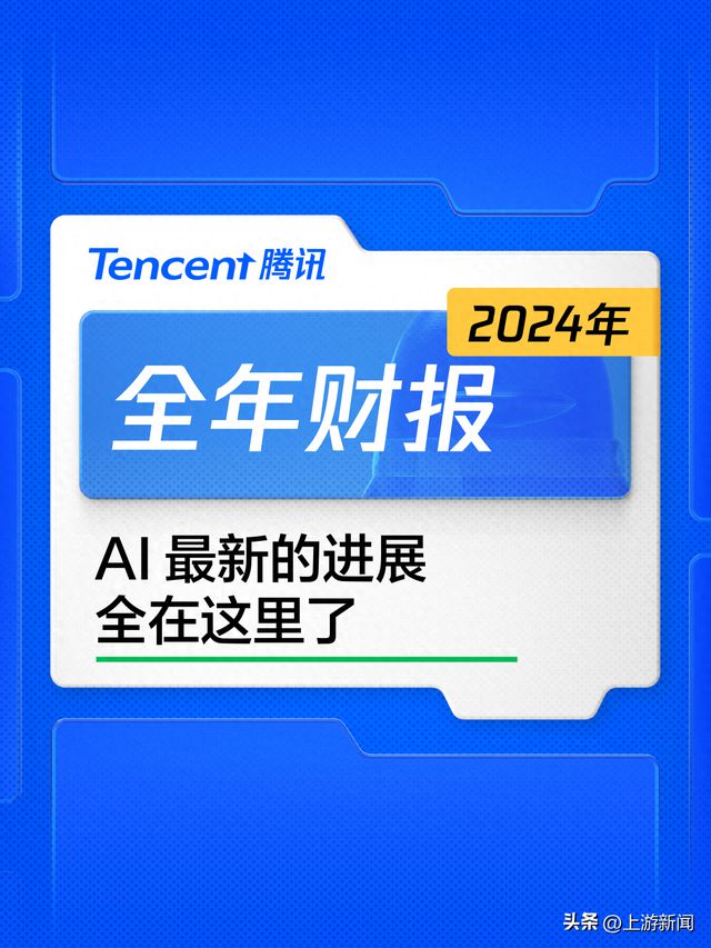 腾讯2024财报发布：多板块爆发全年营收66026亿(图1)