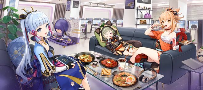 从周边到主题店从咖啡馆到网咖原神在韩国形成产业链了？(图1)